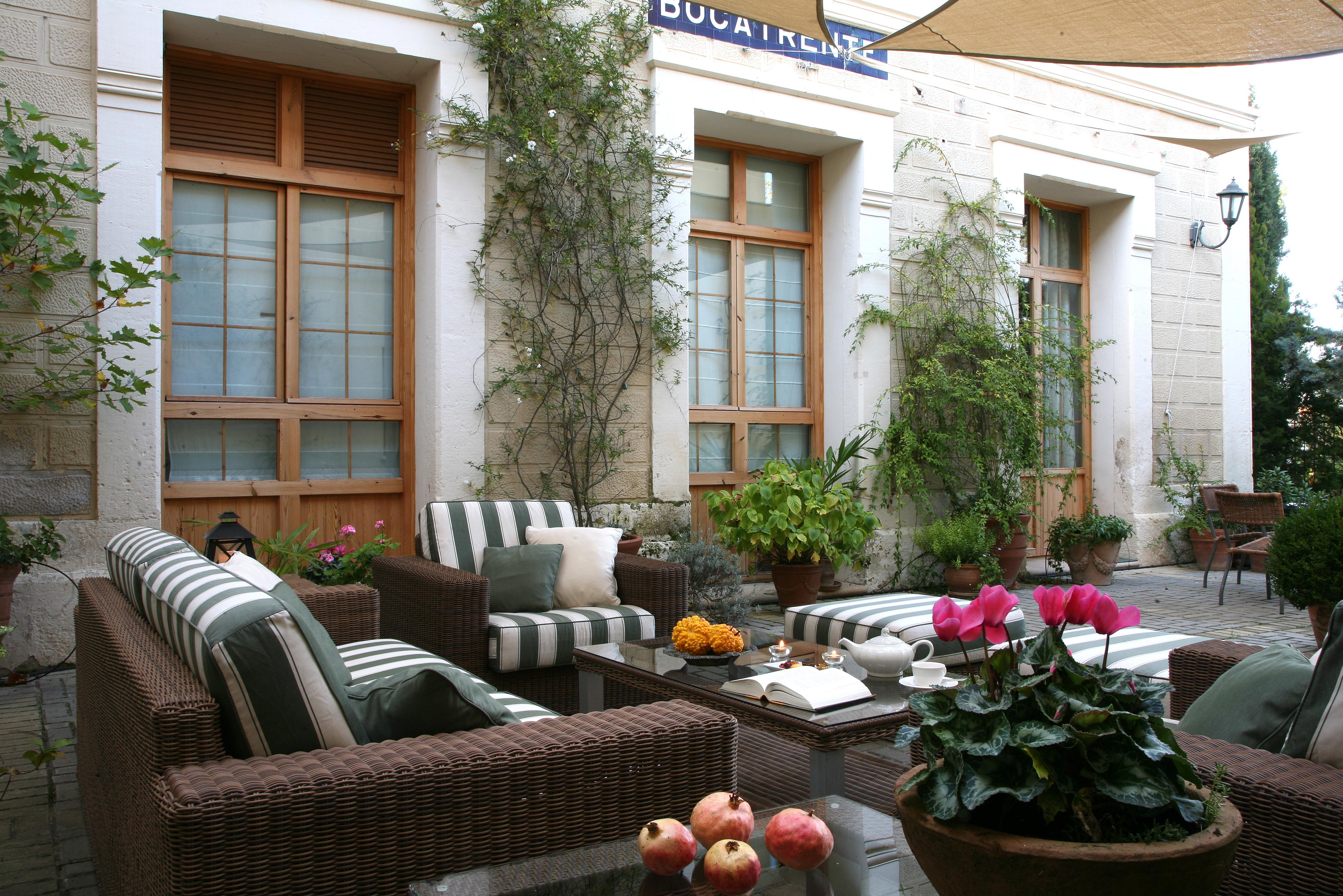 Hotel L'Estacio Bocairent Étterem fotó